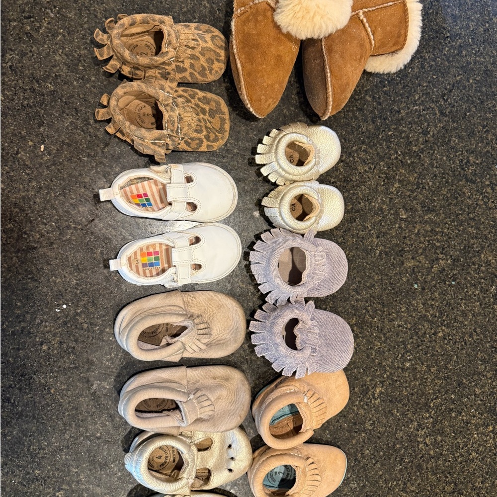 Baby Shoes Lot  - Freshly Picked/Uggs